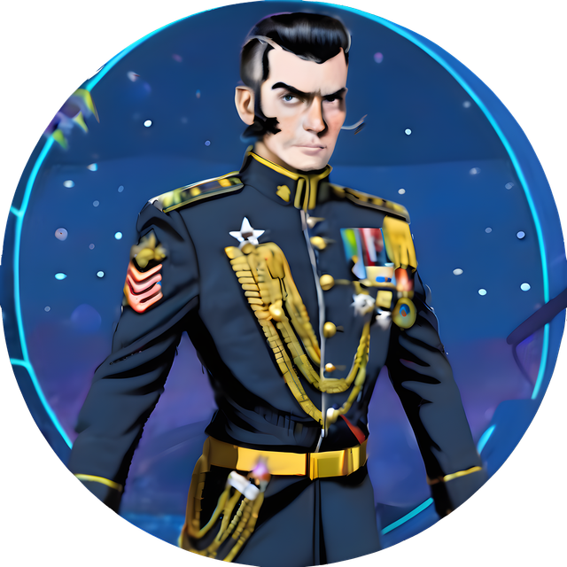 Portrait of Admiral Starburns